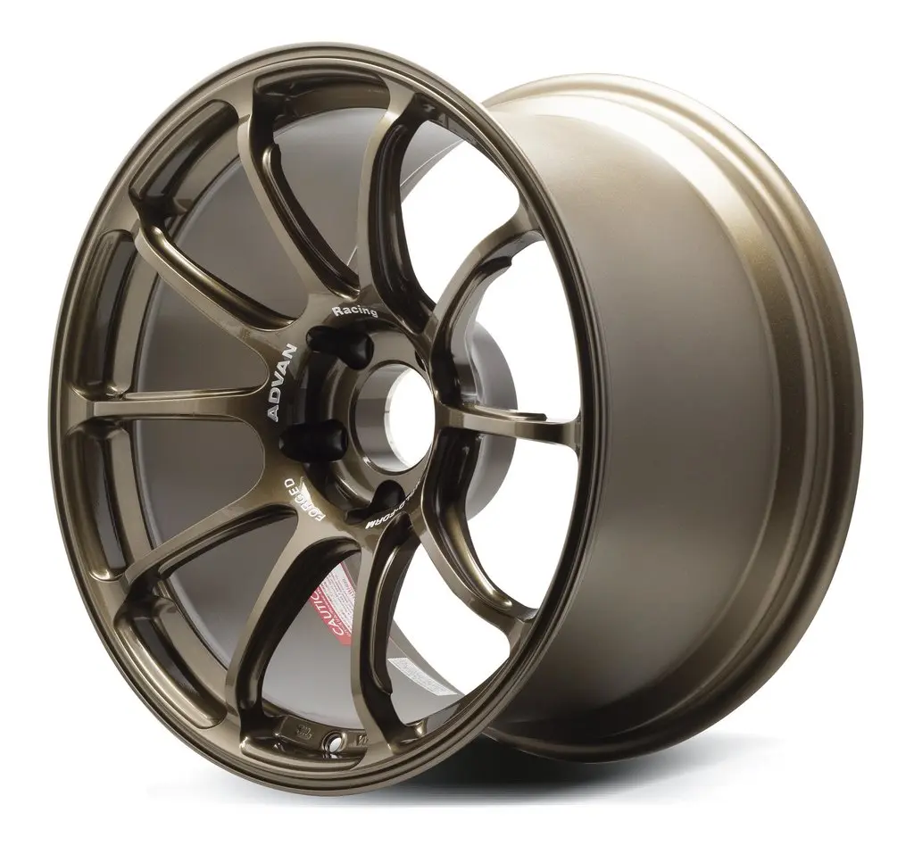ADVAN YAZ5E30AA Wheel V3570 RZII 15X7.0 ET30 4-100 RACING BRONZE