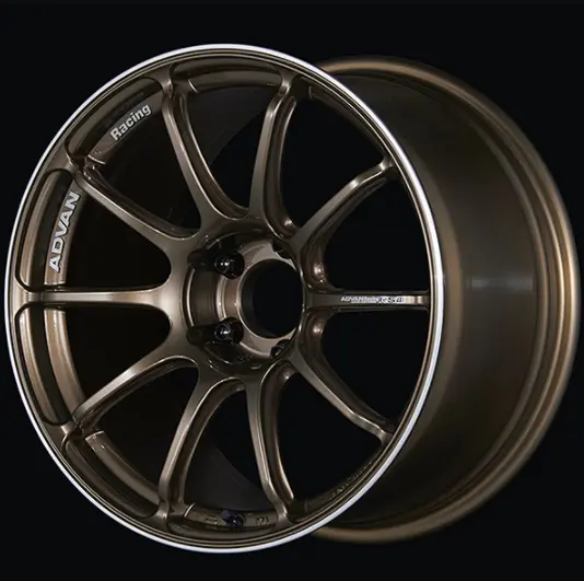 ADVAN YA38K25EUAR Wheel V3838 RSIII 18X10.0 ET25 5-114.3 UMBER BRONZE METALLIC & RING