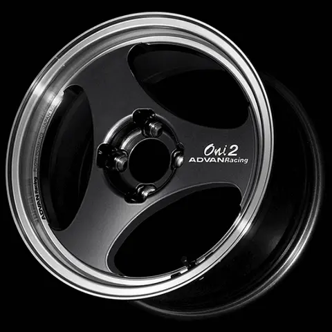 ADVAN YAY4A44ABG Wheel V5113 ONI2 14X5.0 +44 4-100 Machining and black gunmetallic