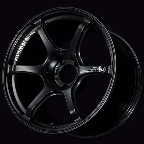 ADVAN YA47F48ESB Wheel V5782 RG-4 17X7.5 +48 5-114.3 Semi gloss black