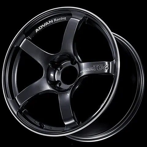 ADVAN YAD6F32SGMR Wheel V6042 TC4 16X7.5 +32 4-98 Racing Gunmetallic and ring