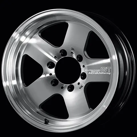 ADVAN YAQH7G20KMDC Wheel V6508 GT Heavy duty 17X8.0 +20 6-139.7 Machining & diamond cut