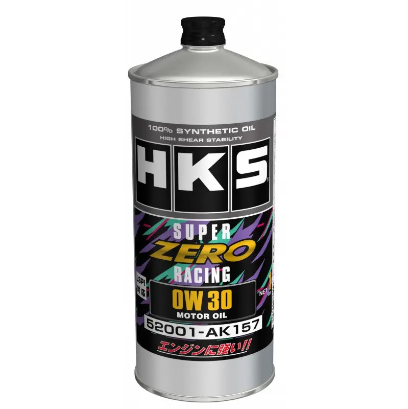 HKS 52001-AK157 Engine Oil SUPER ZERO RACING 0W30 1