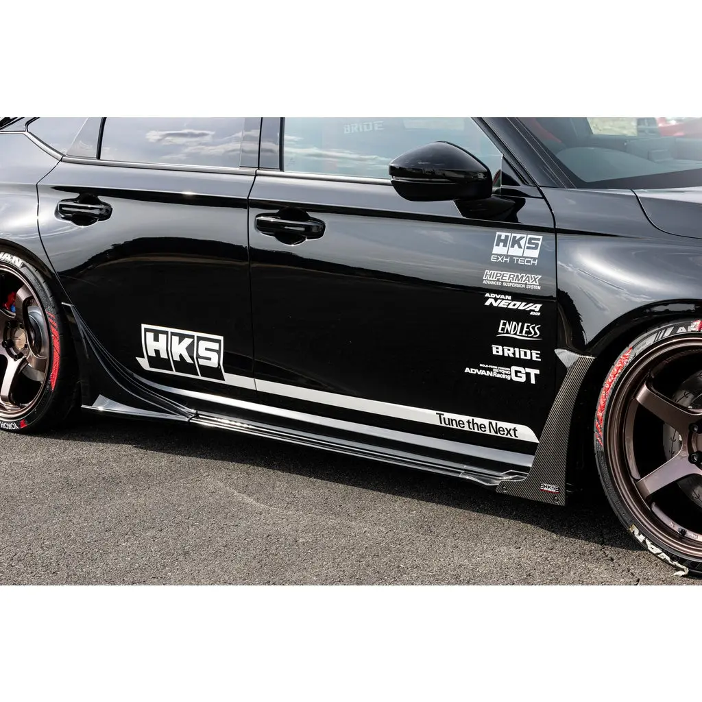 HKS 53004-AH002 Side Skirt for HONDA Civic Type R