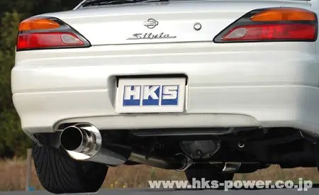 HKS 31019-AN017 SS Hiper Muffler S15 SR20DET