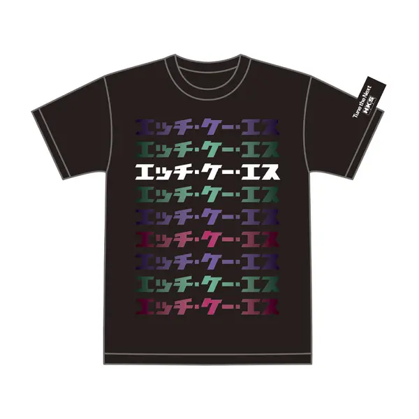 HKS 51007-AK655 T-Shirt KATAKANA Black
