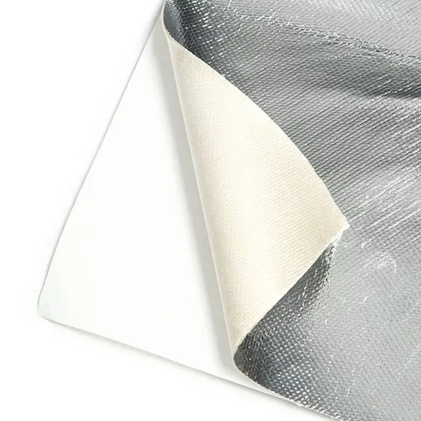MISHIMOTO MMHP-ASHB-2424 Aluminum Silica Heat Barrier with Adhesive Backing, 24"x24"
