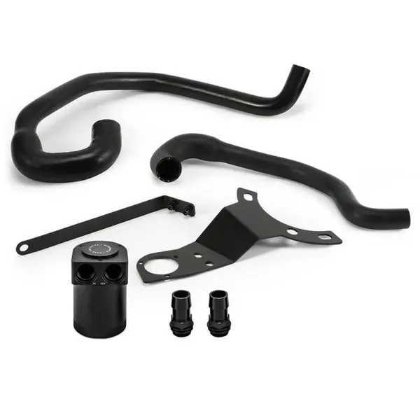 MISHIMOTO MMBCC-N20N26-12CBE2 BMW N20/N26 Baffled Oil Catch Can Kit, 2011-2017BMW N20/N26 Baffled Oi