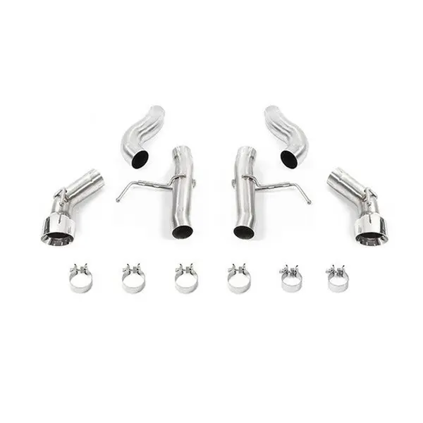 MISHIMOTO MMEXH-CAM4-16ADTRP CHEVROLETCamaro 2.0T/V6 Dual-Tip Race Axle-Back Exhaust, 2016+ Polished Tips
