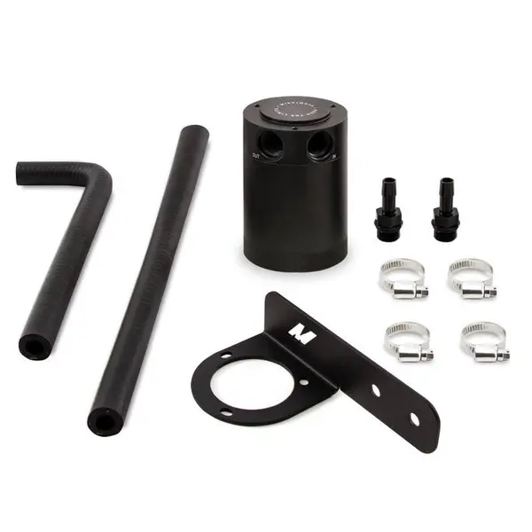MISHIMOTO MMBCC-CIV-16PBE HONDA Civic 1.5L T Baffled Oil Catch Can, PCV Side, 2016+