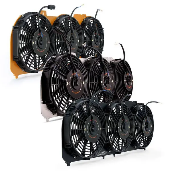 MISHIMOTO MMFS-XJ-89 JEEP Cherokee XJ 4.0L Performance Aluminum Fan Shroud, w/o Fan Controller, 1989-2001