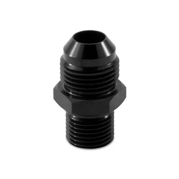 MISHIMOTO MMFT-M16-8BK M16x1.5 to -8AN Aluminum Fitting, Black