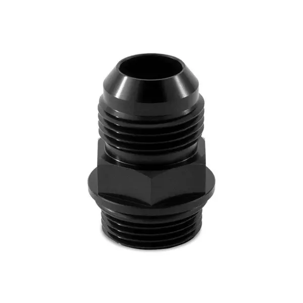MISHIMOTO MMFT-M27-12BK M27x2.0 to -12AN Aluminum Fitting, Black