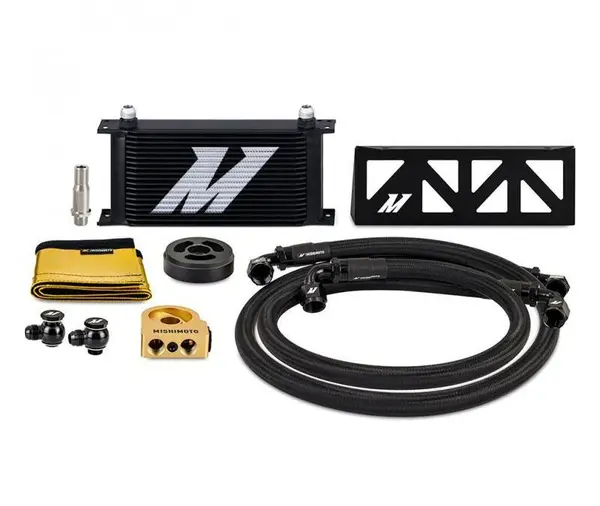 MISHIMOTO MMOC-BRZ-22TBK Oil Cooler Kit, Thermostatic, BK for SUBARU BRZ/ TOYOTA GR86 2022