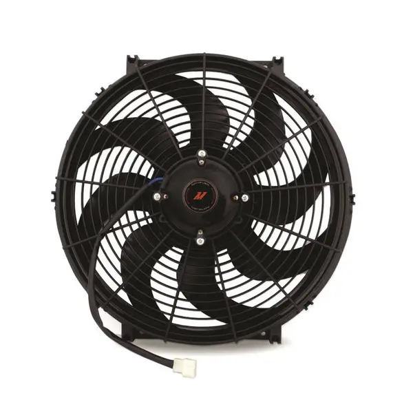 MISHIMOTO MMFAN-16HD Race Line, High-Flow Fan, 16" Black