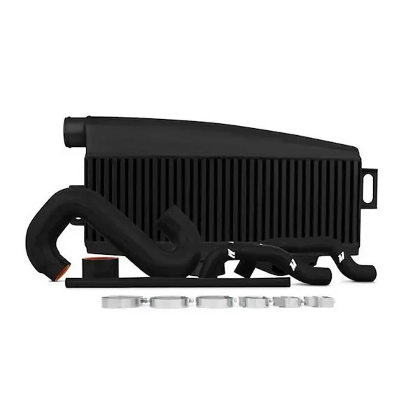 MISHIMOTO MMTMIC-WRX-01BKBK SUBARU WRX/STI Performance Top-Mount Intercooler Kit, Black Intercooler