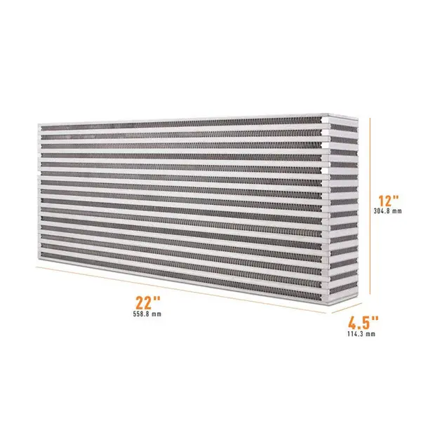 MISHIMOTO MMUIC-12 UNIVERSAL Air-to-Air Race Intercooler Core, 22"x12"x4.5"