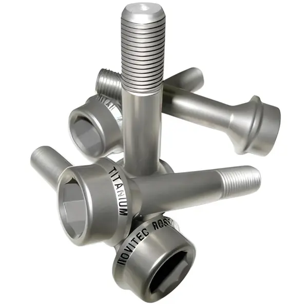 NOVITEC F5 012 15 Wheel Bolt Set, Titanium, 10pcs for FERRARI 12Cilindri 2024-