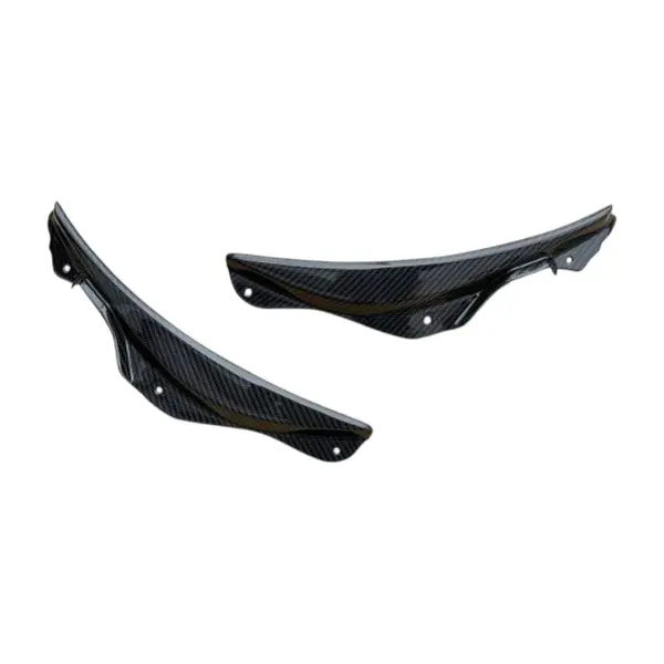 NOVITEC F6 090 32 Front Bumper Attachment Lateral, Visible Carbon for FERRARI SF90 2019-