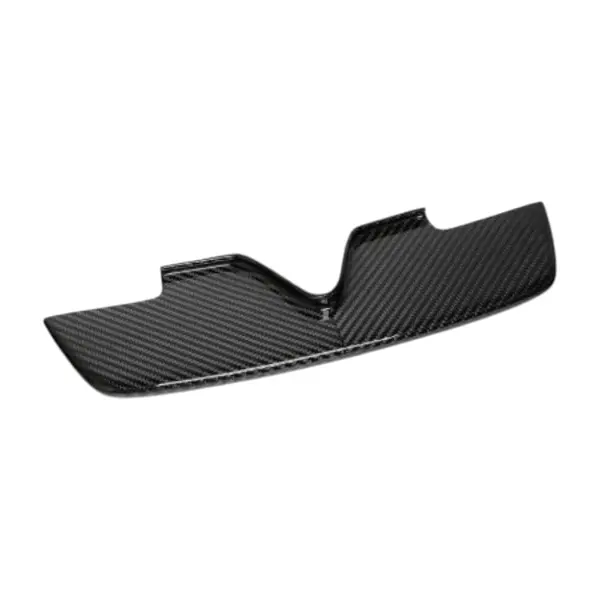 NOVITEC F6 296 50 Front Air-Guide-Spoiler, Center Position, Visible Carbon (for Cars Without Front-Radar) for FERRARI 296 2021-
