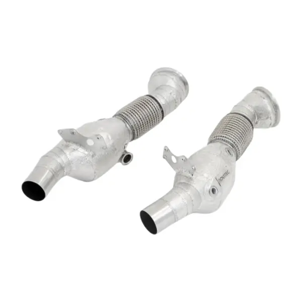 NOVITEC F1 296 79 Sport Metal Catalysts Set, Gold-Plated for FERRARI 296 2021-