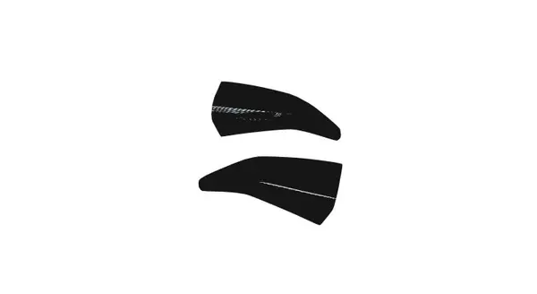 NOVITEC L6 333 47 Edge-Attachment Front for Painting (With Front Spoiler L6 333 83) for LAMBORGHINI Urus S 2022-