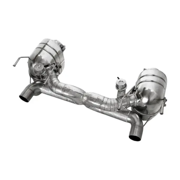 NOVITEC F1 458 66 Exhaust System With Flap-Regulation, Stainless Steel for FERRARI 458 Speciale 2013-2015