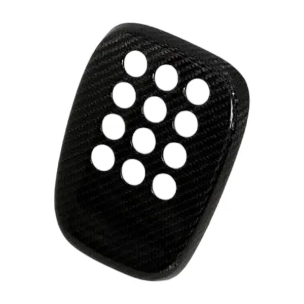 NOVITEC F6 488 56 Cover Fog-Light, Visible Carbon (Cars With Rearview-Camera) for FERRARI 488 2015-2019