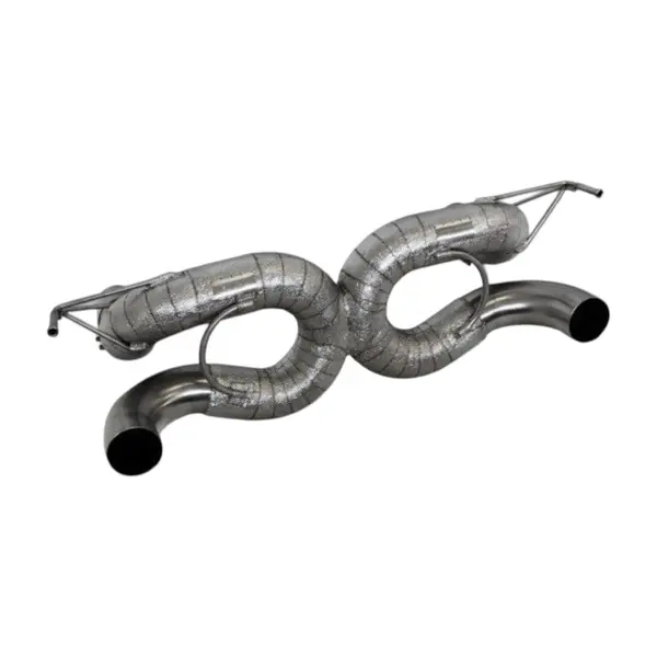 NOVITEC F1 488 60 Exhaust System, Without Flap-Regulation, Stainless Steel for FERRARI 488 Pista 2018-2020