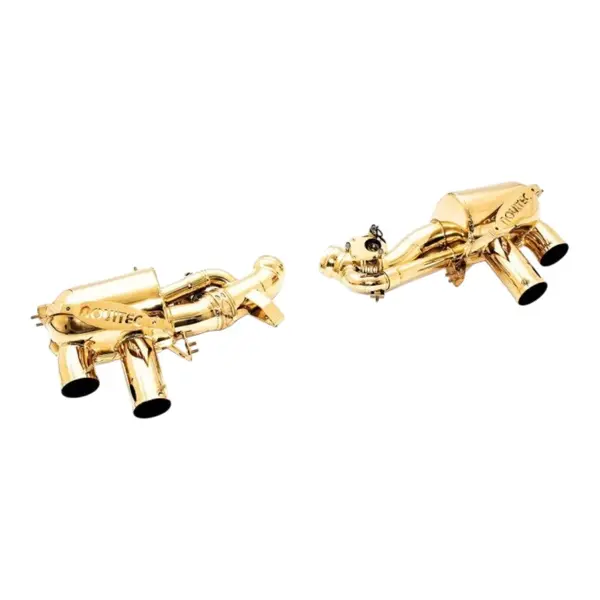 NOVITEC F1 666 14 Exhaust System With Flap-Regulation, Gold-Plated Inconel for FERRARI Purosangue 2022+