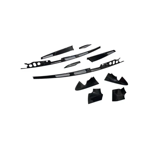 NOVITEC C6 750 64 Side Air-Intakes, Visible Carbon, 10pcs for MCLAREN 750S Coupe 2023-