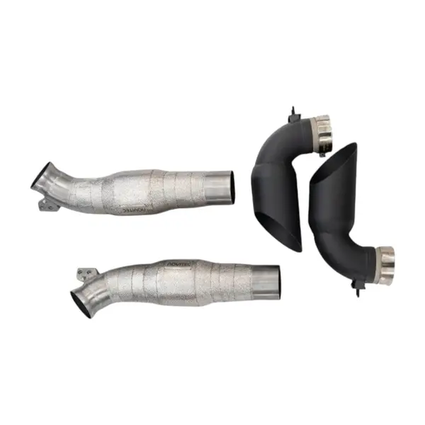 NOVITEC F1 812 00 Exhaust System, Without Flap-Regulation, Stainless Steel for FERRARI 812 Competizione 2021-2023