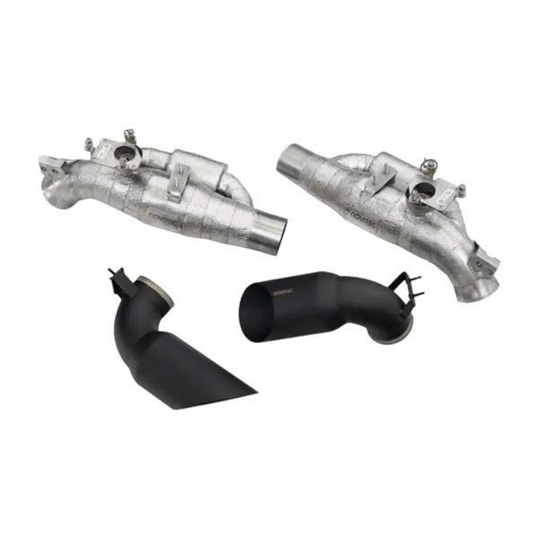 NOVITEC F1 812 51 Exhaust System, With Flap-Regulation, Gold-Plated Inconel for FERRARI 812 Competizione 2021-2023