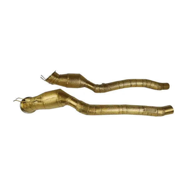 NOVITEC F1 812 75 Sport Metal Catalysts, Gold-Plated (Cars Without OPF), 2pcs for FERRARI 812 Superfast / GTS 2017-2024