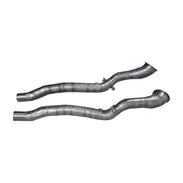 NOVITEC F1 999 52 Catalyst-Replacement Pipe, Gold-Plated (Cars Without OPF), 2pcs for FERRARI Monza SP1 / SP2 2018-2021