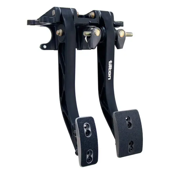 TILTON 72-607 600-SERIES PEDAL ASSY, FIREWALL, 2 PEDAL, ALUMINUM