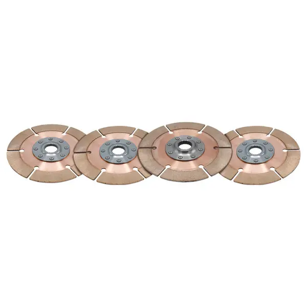 TILTON 64185-4-VRRR-14 DISC PACK, METAL, 7.25", 8 RVT, 4 PL, 30.8MMX14