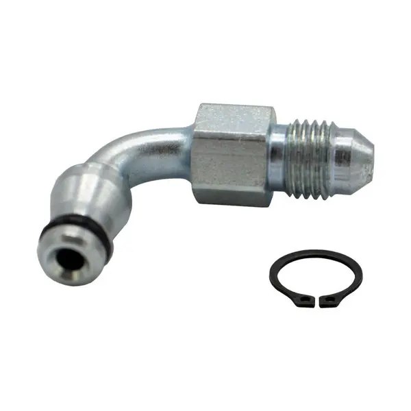 TILTON 79-523 FITTING, INLET, SWIVEL, 90 DEG MALE AN4, FOR 79-SERIES MASTER CYL