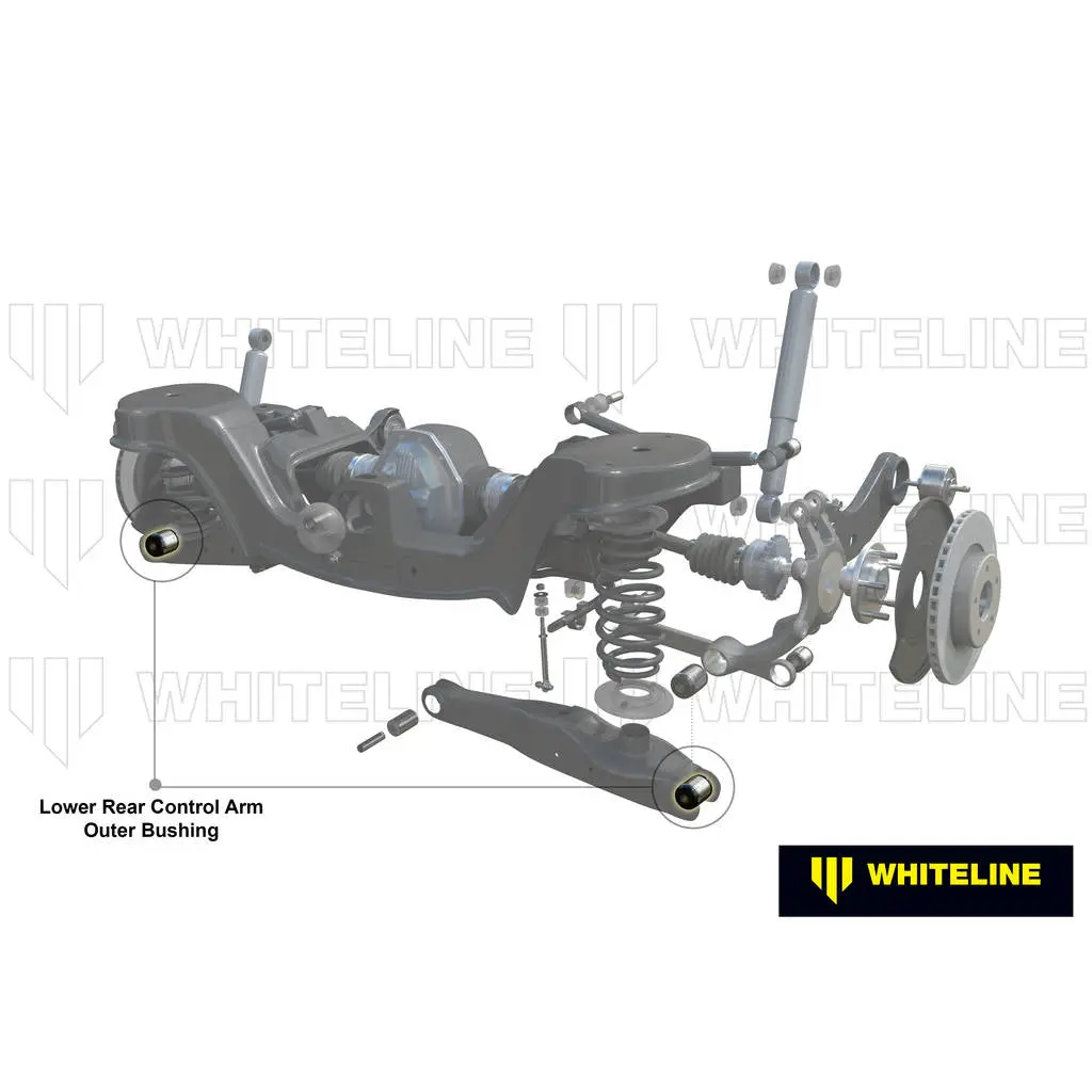 WHITELINE W63597 Control Arm Bushing - Lower Rear
