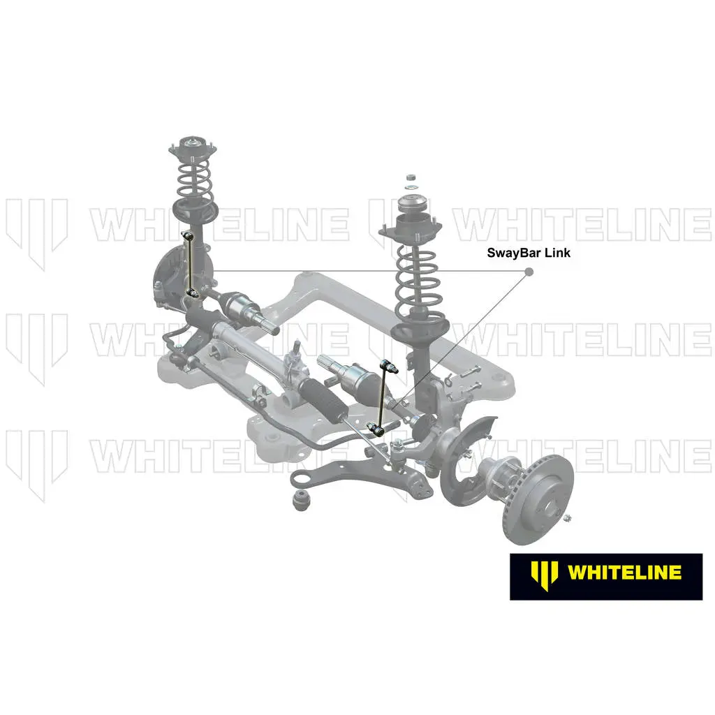 WHITELINE KLC150 Front Adjustable Sway Bar Link for Audi/VW PQ34 Golf Fwd/Awd