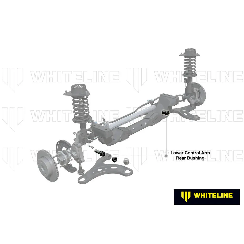 WHITELINE W0509 Front Lower Control Arm - Inner Rear Bushing Kit for Subaru BRZ/Toyota