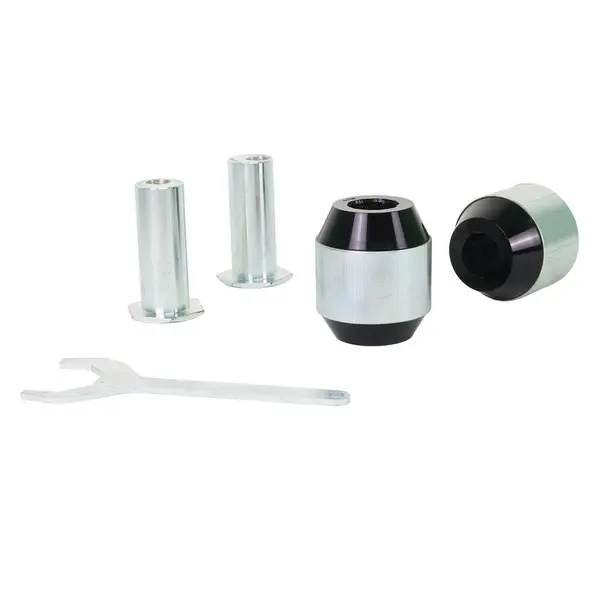 WHITELINE KCA486 Front Radius Arm Lower - Bushing Double Offset Caster Kit for Ford Mustang S550/S650