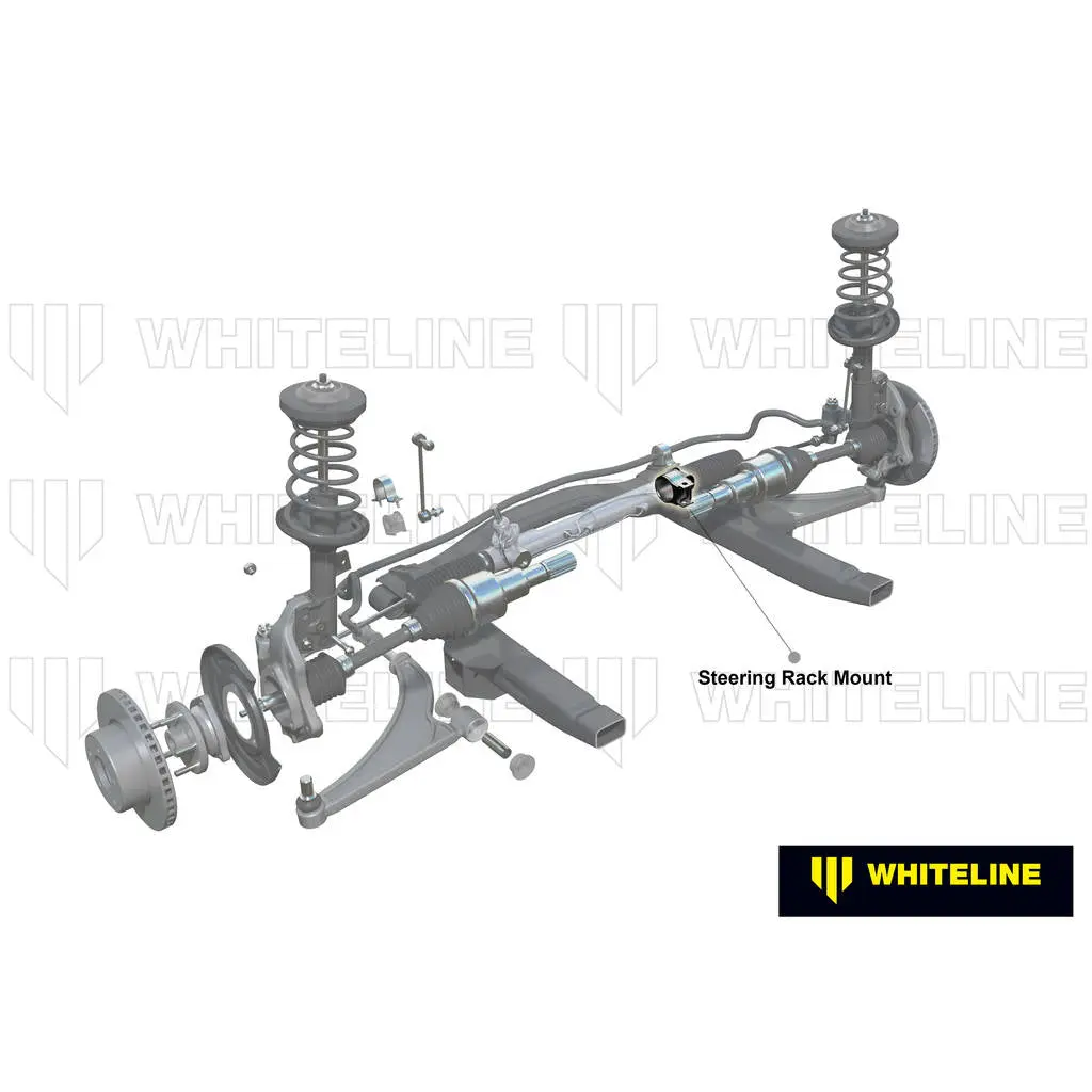WHITELINE W11113 Front Steering Rack/Pinion Shaft Guide Bushing