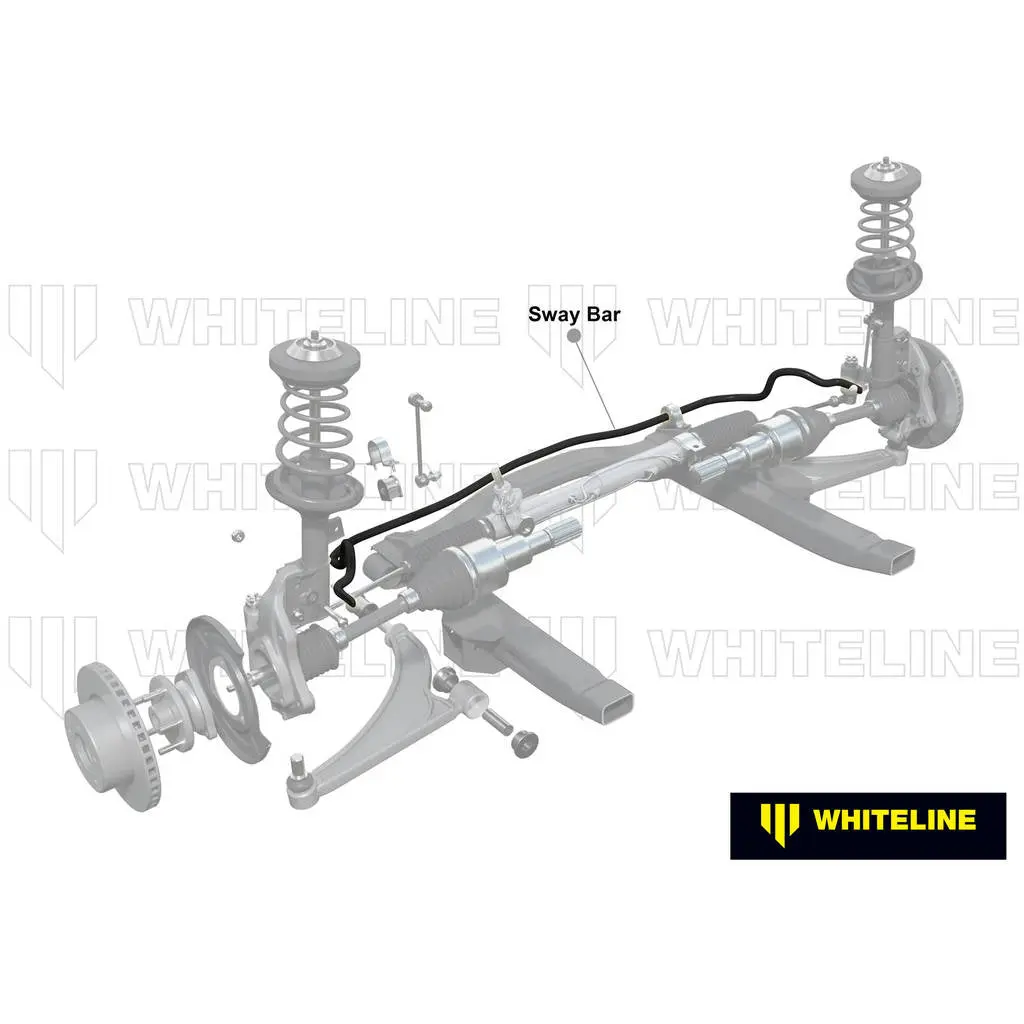 WHITELINE BMF48 Front Sway Bar - 26mm Non Adjustable for Mitsubishi Lancer Evolution 7 8 9