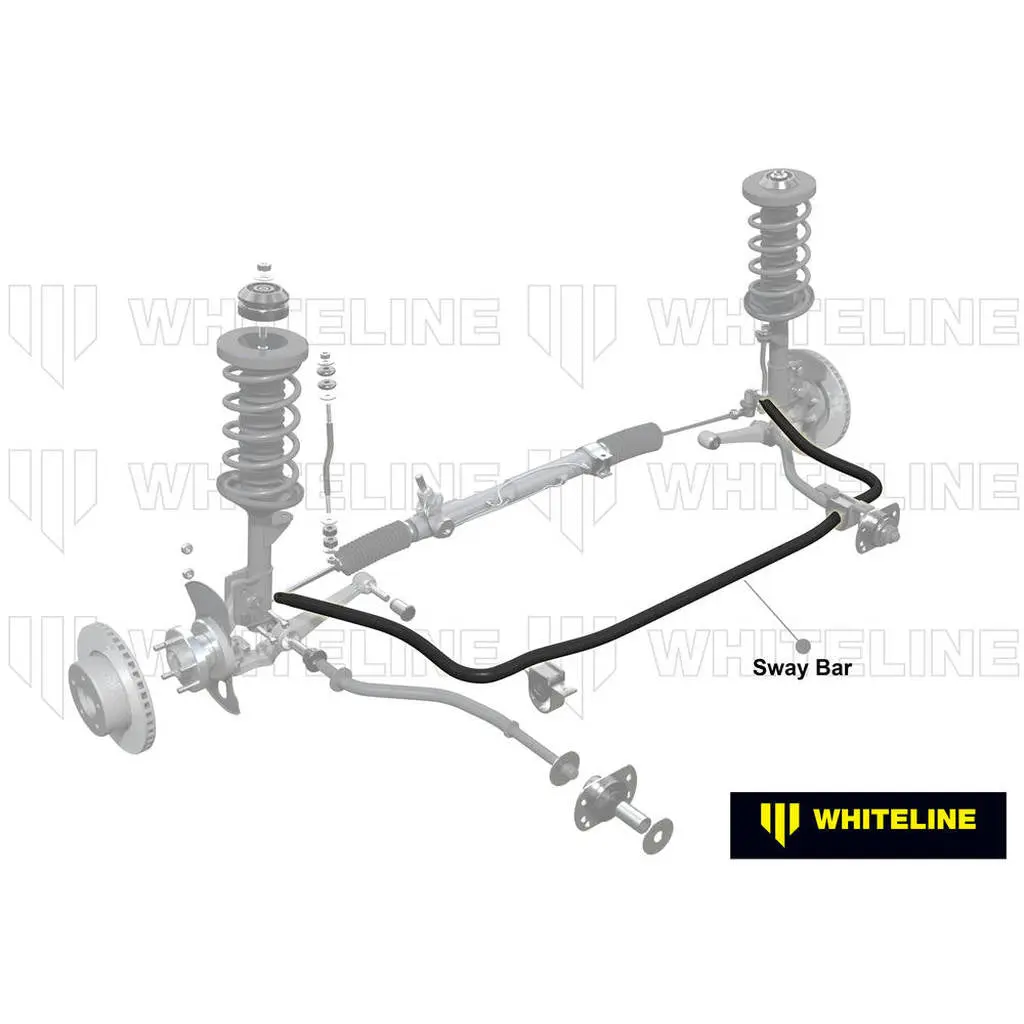 WHITELINE BMF9 Front Sway bar - 27mm non adjustable