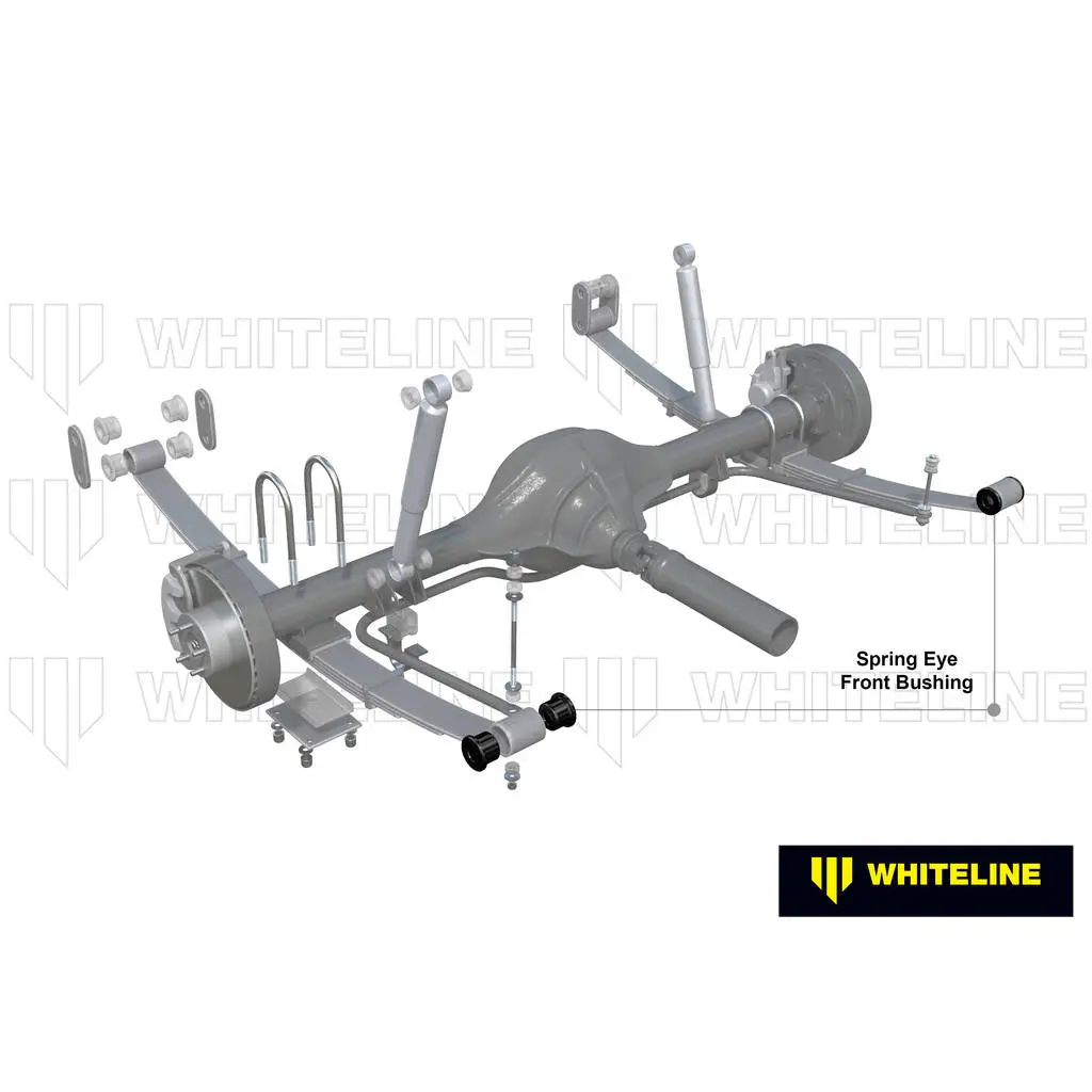 WHITELINE W72130 Leaf Spring - Bushing Kit for Daihatsu Hijet