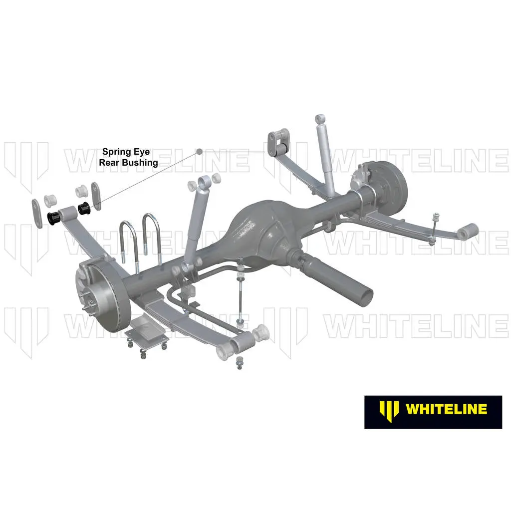 WHITELINE W72130 Leaf Spring - Bushing Kit for Daihatsu Hijet