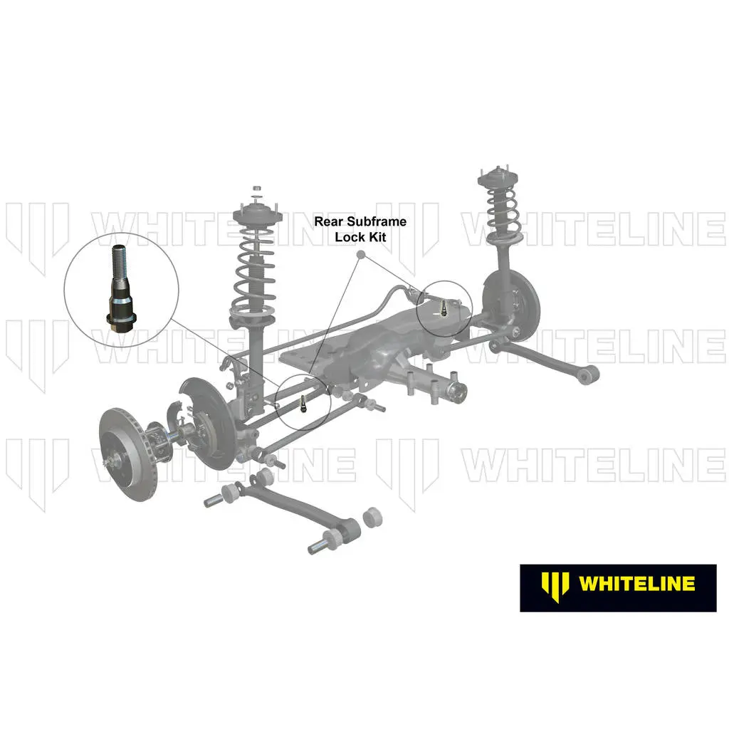 WHITELINE KSB750 Subframe Lock Out Kit