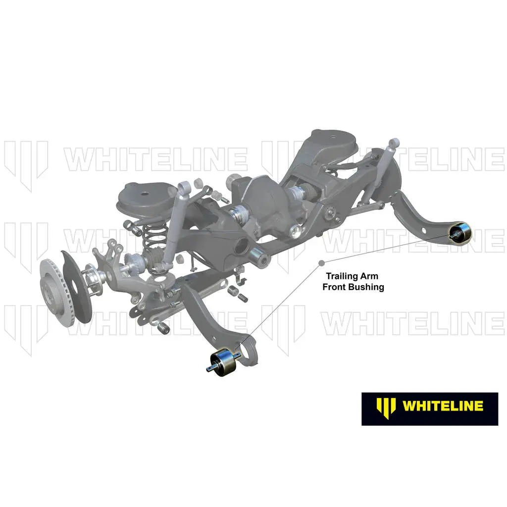 WHITELINE W0504 Trailing Arm Bushing - Front