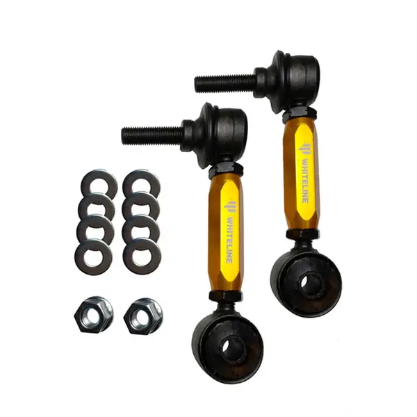 WHITELINE KLC189 Universal Anti Roll Bar Link - Ball/Bushing Style - 10mm Ball Stud 110-135mm
